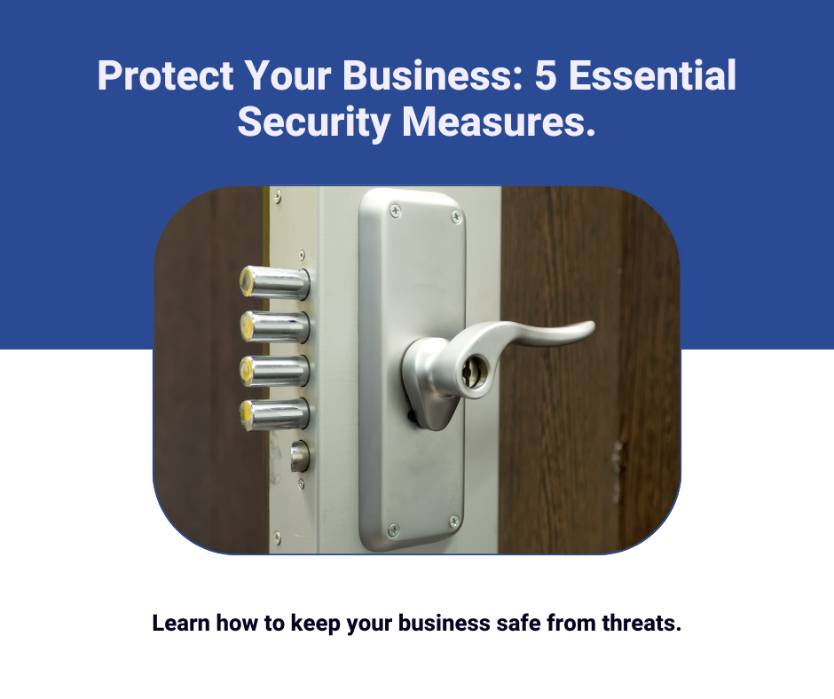 Illustration of 5 Essential Security Measures Every Business Needs