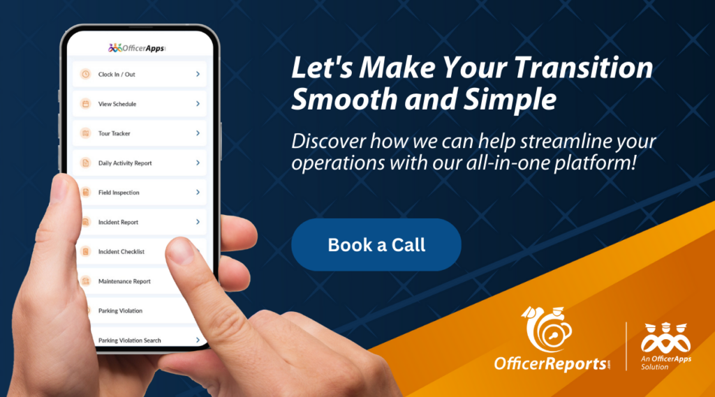 Security guard company management software