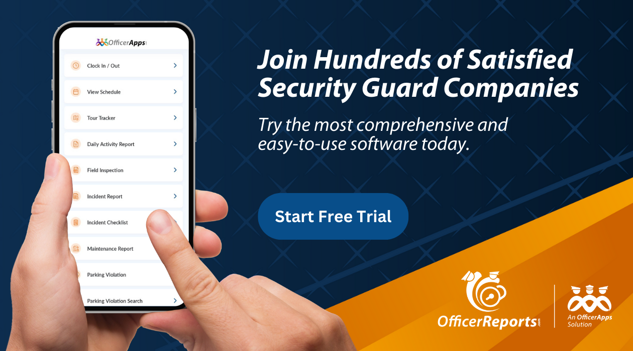 Join Hundreds of Satisfied Security Guard Companies. Start Free Trial