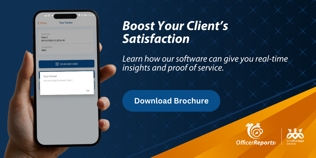 implement a guard tour system to boost client's satisfaction and retention