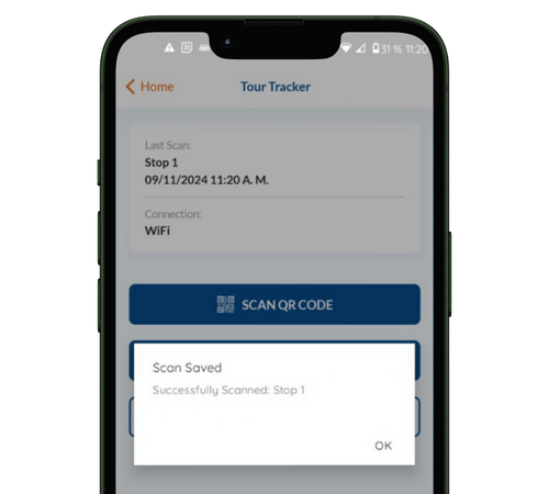 GPS Live tracking Guard tour system