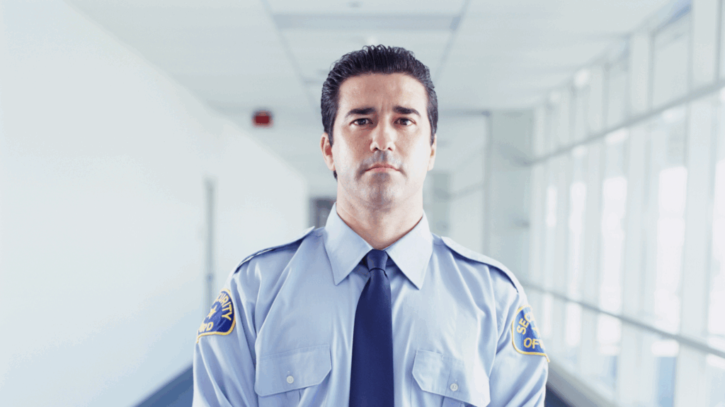 security supervisor to prevent officers sleeping on the job