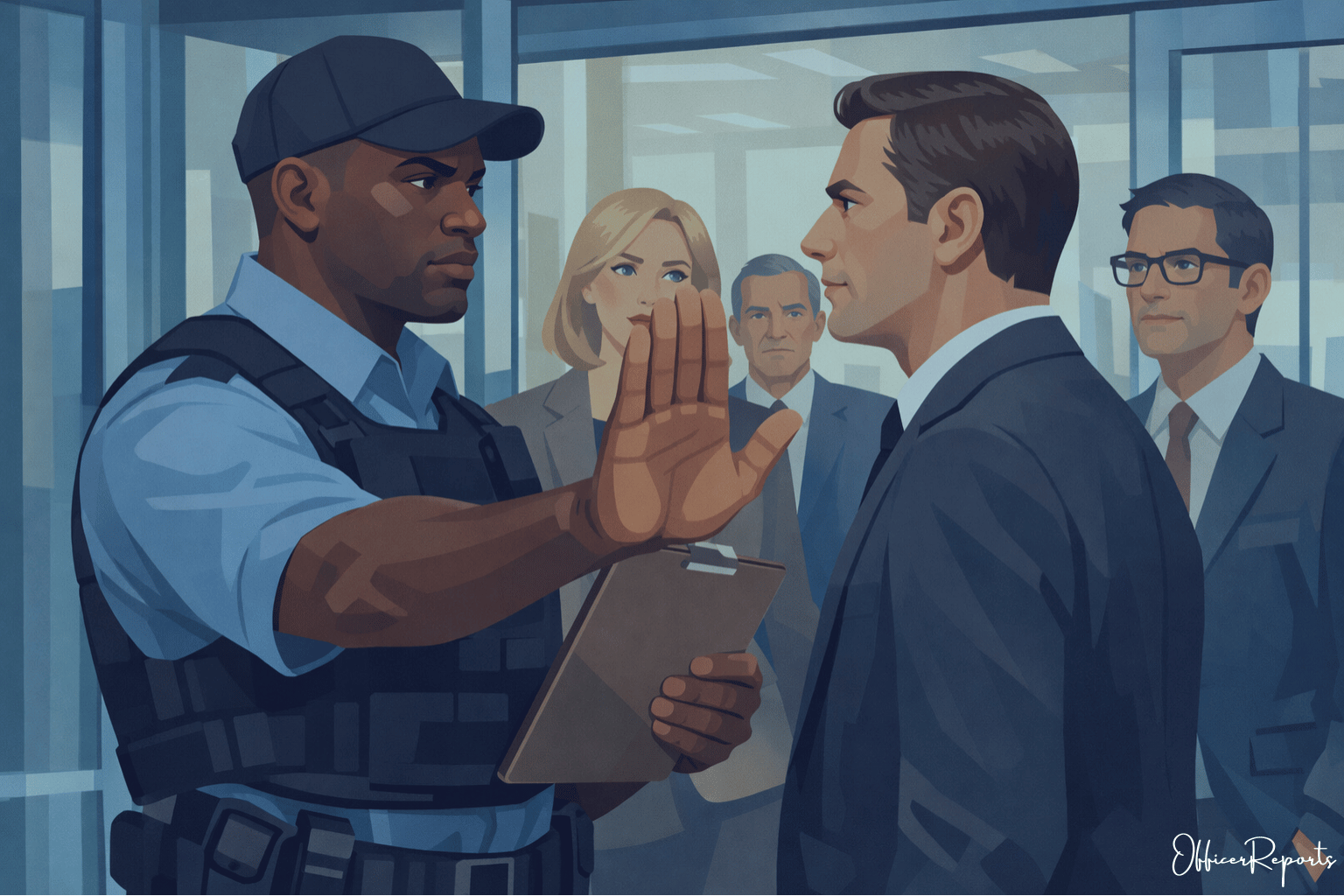 security-post-orders-officer-stops-ceo